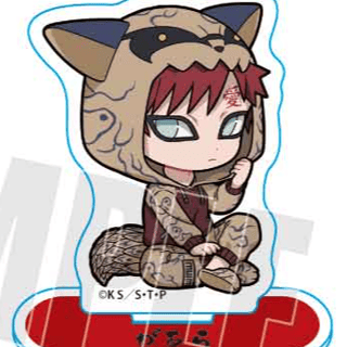 Gaara (Kigurumi Pajamas Version) - Naruto Shippuden - Mini Acrylaufsteller - Bell House - Profil