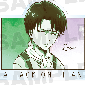 Levi - Attack on Titan - Acrylic Keychain Vol. 2 - Arma Bianca - Profil
