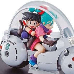 Son Goku and Bulma - Desktop McCoy 06 - Megahouse - Profil