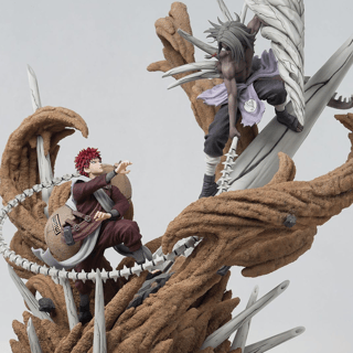 Gaara vs Kimimaro - Elite Dynamic Statue - Hex Collectibles - Profil