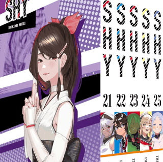 Shy - Crunchyroll - Band 21-25 im Sammelschuber