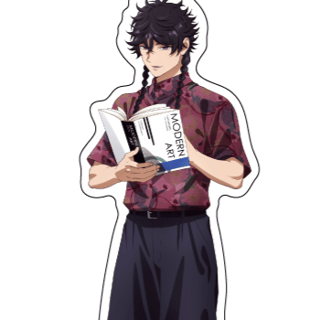 Haruka Hashida (Original Illustration) - Blue Period - Acrylaufsteller - A3 - Profil