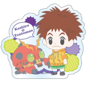 Izzy / Koshiro & Tentomon - Digimon Adventure - Acrylanhänger / Acrylaufsteller - Bellfine - Profil