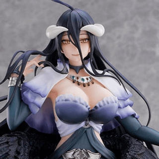 Albedo - Jet Black Dress - Figur Shibuya Scramble - Overlord - 28 cm - Profil