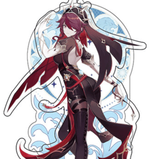 Rosaria - Genshin Impact - Mondstadt Series Chara Acrylic Stand / Acrylaufsteller - Neuauflage