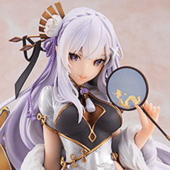 Emilia - Graceful Beauty - KD Colle - Kadokawa - Figurine PVC 24cm - Profil