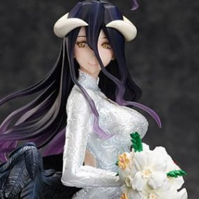 Albedo – Wedding Dress – F:Nex – 1/7 Scale Figure (Overlord III, Furyu) - Profil
