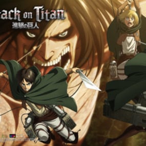 Eren, Mikasa & Armin - Spielmatte - Attack on Titan - 28721