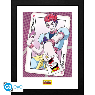 Hunter X Hunter - gerahmtes Poster - "Hisoka" - AbyStyle