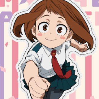 Ochako Uraraka - My Hero Academia - Acrylaufsteller C - Pommop