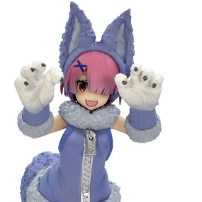 Ram - SSS Figur Fairy Tail Series - Der Wolf und die sieben Geißlein - Pastel Purple - FuRyu - Profil