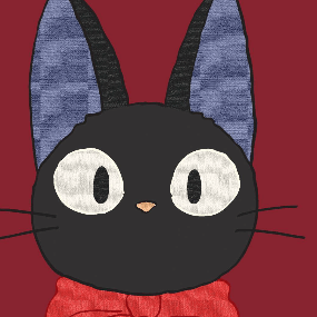 Studio Ghibli - Kiki's Kleiner Lieferservice: Jiji Plüsch-Notizbuch - Profil