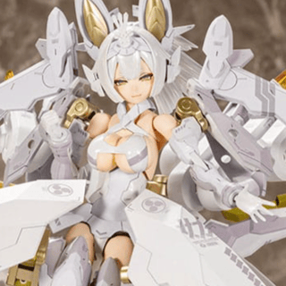 Asra Tamamo no Mae - Hakumen Konmou - Megami Device Model Kit - Kotobukiya - Profil