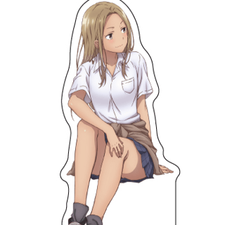 Yuki Asami - Higehiro: After Being Rejected, I Shaved and Took in a High School Runaway - Acrylaufsteller - A3