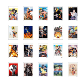 20th Anniversary Key Visual Collection Square Tinned Badge - Profil