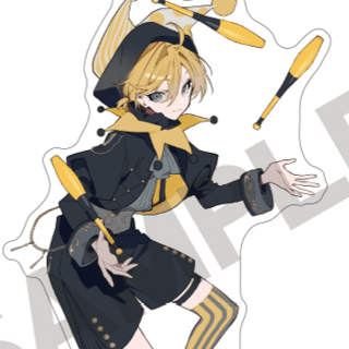 Len Kagamine - Hatsune Miku Black Circus - Acrylic Stand - Crux