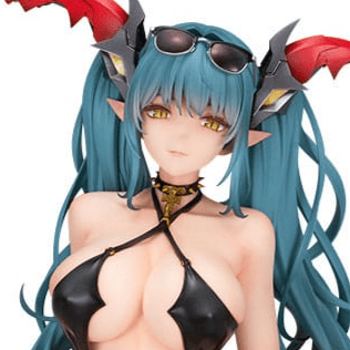 Azur Lane Regensburg - Dark Dragon Brilliant Beach Ver. 1/7 PVC Statue by Alter - Profil