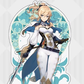 Jean - Genshin Impact - Mondstadt Series Chara Acrylic Stand / Acrylaufsteller - Profil