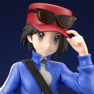 Calem und Froxy - Pokémon Figure Series - ARTFX J - Kotobukiya - Profil