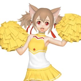 Silica - Cheer Version - Memory Defrag EXQ Figur - Banpresto - Profil
