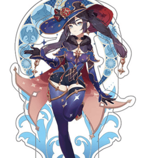 Mona - Genshin Impact - Mondstadt Series Chara Acrylic Stand / Acrylaufsteller - Neuauflage