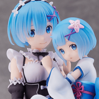 Rem & Childhood Rem - S-Fire - Sega Statue (Re:Zero, 23 cm) - Profil