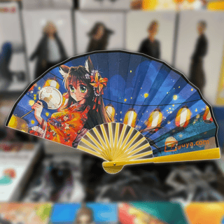 Limited Edition - Figu-chan - Summer Kimono - japanese Fan 2023 - Profil