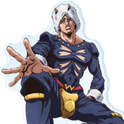 Weather Report - JoJo's Bizarre Adventure: Stone Ocean - Acrylaufsteller - Ensky - Profil