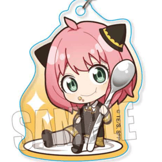 Anya Forger (Schuluniform Version) - Spy x Family - Acrylanhänger (Gochi Chara) - Bell House - Profil