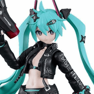 Hatsune Miku - Plamatea Model Kit - Chuocho Tactical Craft - Good Smile Company - Profil
