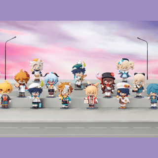 Zufällige Auswahl - Genshin Impact (Dress-up Dreams Themed Chibi Series) - Mini Figuren - Pop Mart - Profil