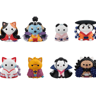 Set - One Piece Mega Cat Project - NyanPieceNyan! Vol. 3 Wano Kuni - Megahouse (8 Figures) - Profil