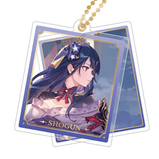 Raiden Shogun / Baal - Genshin Impact - Acrylanhänger (Double Acrylic Strap) - miHoYo