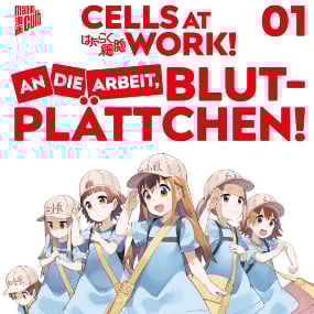 Cells at Work! An die Arbeit Blutplättchen - Manga Cult - Band 001