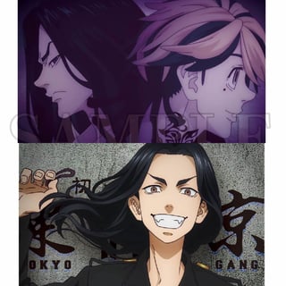 Keisuke Baji - Tokyo Revengers - Mini-Polaroid (Instax Style Bromide) - T's Factory - Profil