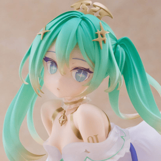 Hatsune Miku - Glittering Star - Bust Up Figure - 39 Miku's Day Anniversary - Taito - Profil