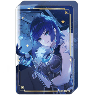 Yelan - Genshin Impact (Yi Wen Yi Shi Series) - Glitter Acrylic Block - miHoYo - Profil