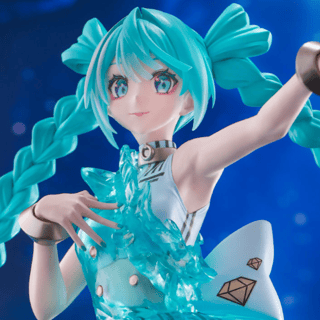 Hatsune Miku - Emerald Gem - Clearluxe - Banpresto