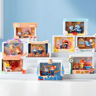 Zufällige Auswahl - Disney Zootopia - Mini Figuren (Highlight Moment Series - Scene Sets) - Pop Mart