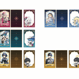 Zufällige Auswahl - Wuthering Waves - Karte & Kartenhülle Set (Velvet Flux Series) - FUN4YEAH