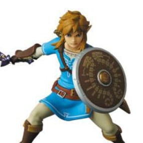 Link - Breath of the Wild Ver. - Legend Of Zelda UDF Mini Figure - Medicom Toy - Profil
