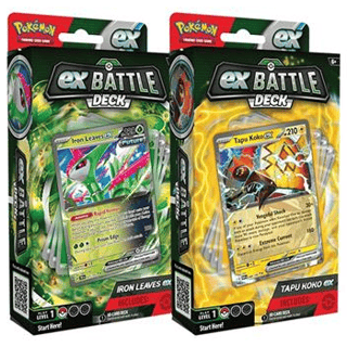 Zufällige Auswahl - Pokémon TCG - Tapu Koko / Iron Leaves - Pokémon Ex Battle Decks - EN