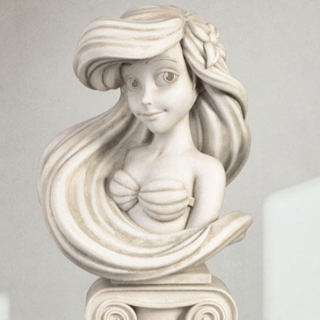 Ariel - Disney Princess Series Bust - Beast Kingdom Toys - Profil