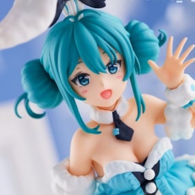 Hatsune  Miku - White Rabbit - Vocaloid BiCute Bunnies -  FuRyu - Profil