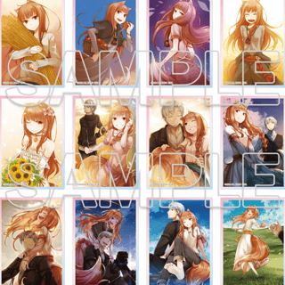 Random Selection - Spice and Wolf - Trading Aurora Acrylic Card Version B - Kadokawa
