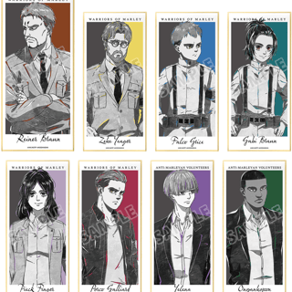 Random Selection - Attack on Titan - Trading Shikishi with Stand Version B - Armabianca - Profil