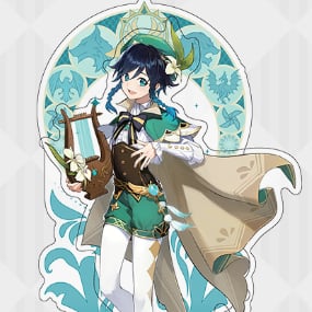 Venti - Genshin Impact - Mondstadt Series Chara Acrylic Stand / Acrylaufsteller