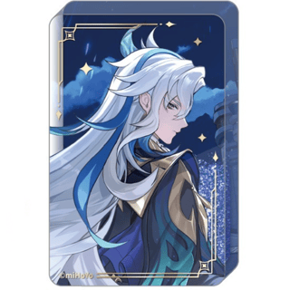Neuvillette - Genshin Impact - Glitzer Acrylblock (Anecdote Series) - miHoYo - Profil