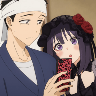 Marin (Shizuku) & Gojo Wakana - My Dress-Up Darling / More Than a Doll - Mini Acrylaufsteller (Version 2 Design 17) - Licence Agent - Profil