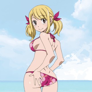 Lucy Heartfilia - Fairy Tail - Towel (70 x 35 cm) - Profil